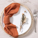 Serviette de table lot 10 gaze coton artisanale