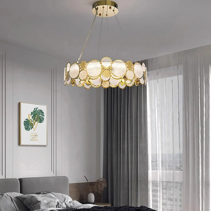 lustre moderne led de luxe pour éclairage intérieur