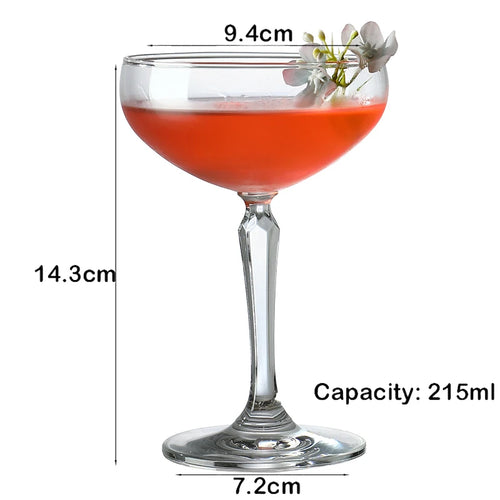 Verres collins cristal strie pour cocktails eau jus