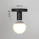 plafonnier led moderne style industriel rétro pour décoration intérieure