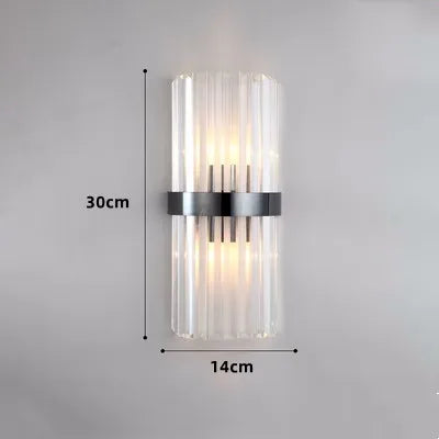 applique murale en cristal design pour éclairage moderne de la maison - vue 9 sur 21