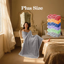 Serviette de bain polaire douce sechage rapide anti sable