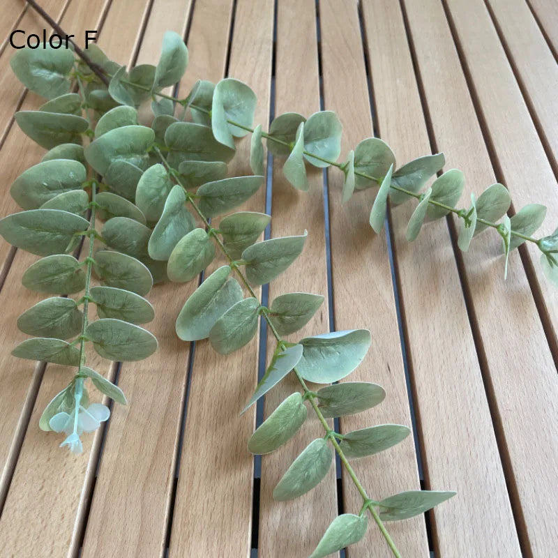 branche de plante artificielle en eucalyptus pour décoration intérieure et jardin - vue 12 sur 13