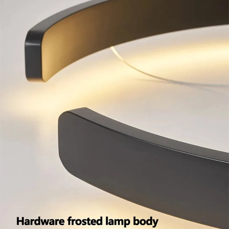 lampes led simplifiées suspendues pour décoration d'intérieur - vue 6 sur 30
