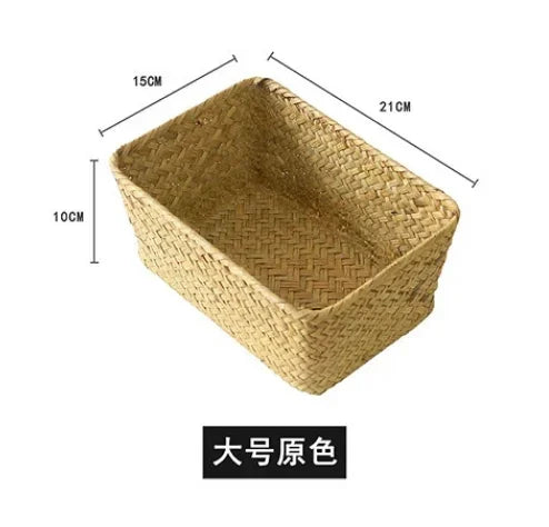 panier de rangement en osier tressé pour la cuisine - vue 12 sur 12