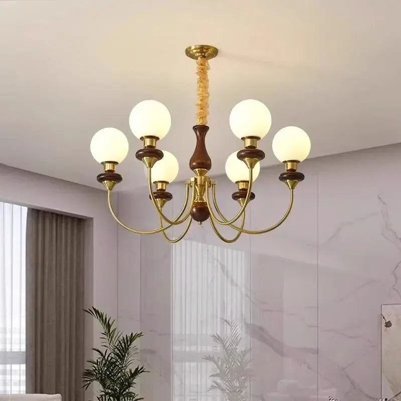 lustre médiéval en verre pour décoration intérieure élégante - vue 3 sur 11