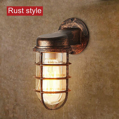 applique murale rétro industrielle pour extérieur et intérieur - vue 12 sur 14