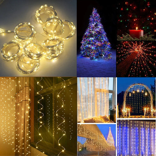 guirlande lumineuse à led pour fêtes et décorations diverses - vue 7 sur 10