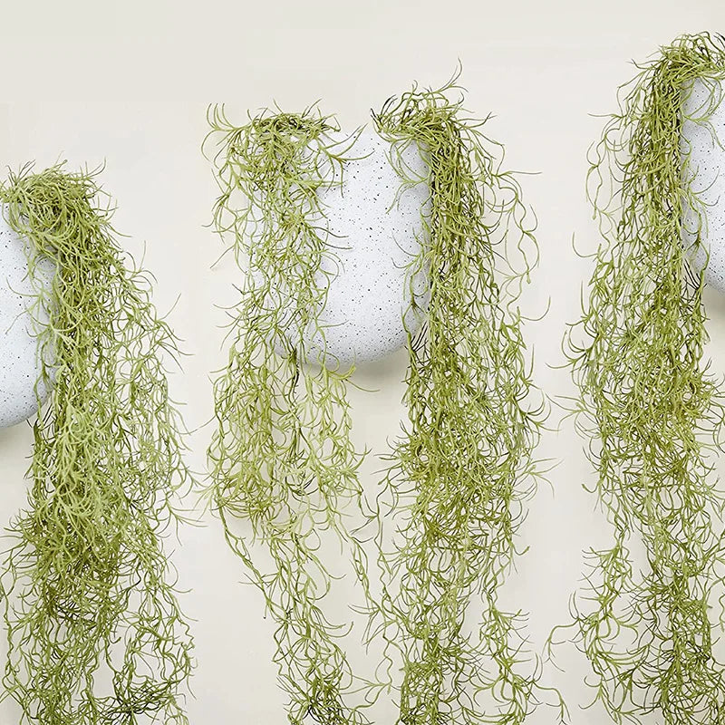 plantes artificielles grimpantes en rotin pour décoration intérieure et extérieure - vue 4 sur 13