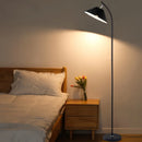 lampadaire nordique moderne abat-jour plissé pour décoration intérieure