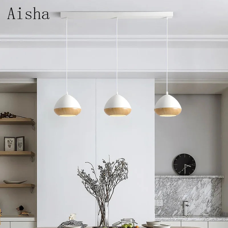 lustre nordique style japonais wabi-sabi en fer décoratif - vue 4 sur 10