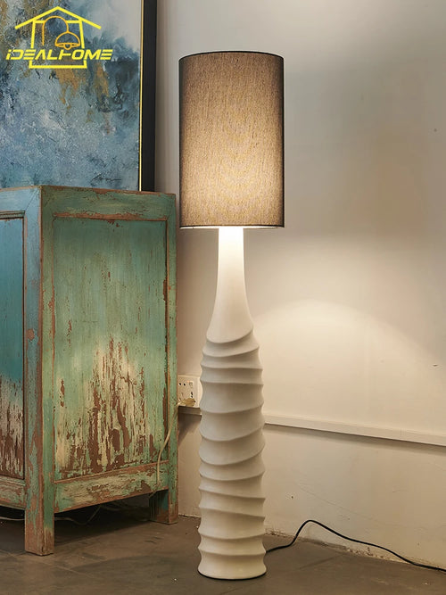 Lampadaire minimaliste styliste céramique d'angle - vue 5 sur 6