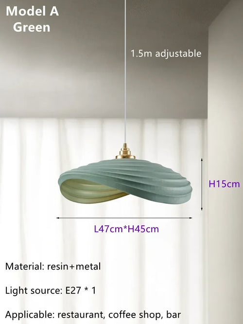suspension moderne nordique design art pour décoration intérieure - vue 15 sur 18