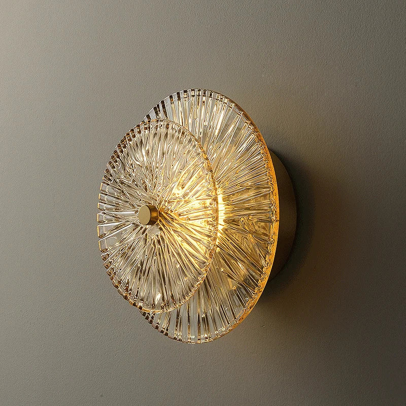 applique murale post-moderne en verre pour décoration intérieure - vue 2 sur 8