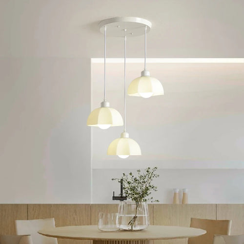 lustre moderne en verre pour intérieur décoratif élégant - vue 3 sur 9