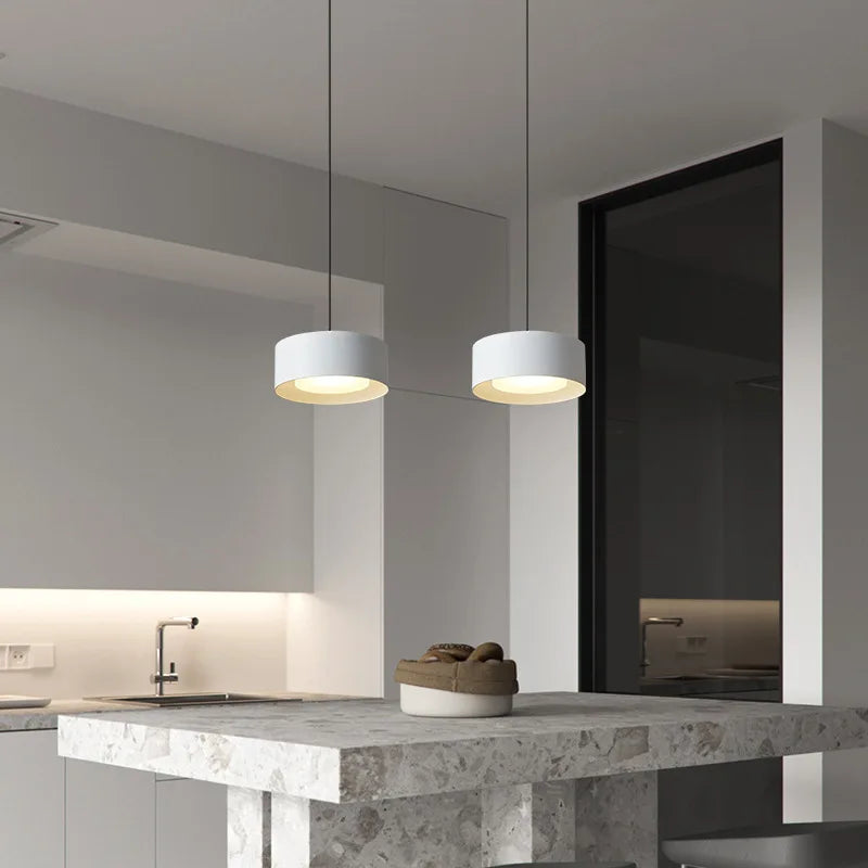 suspension led nordique simple fer lampes suspendues décoration