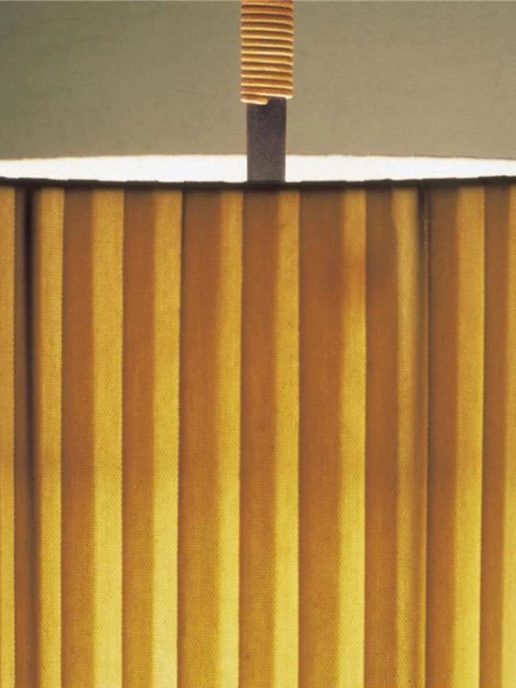 lampe de sol japonaise design créatif en tissu - vue 6 sur 7