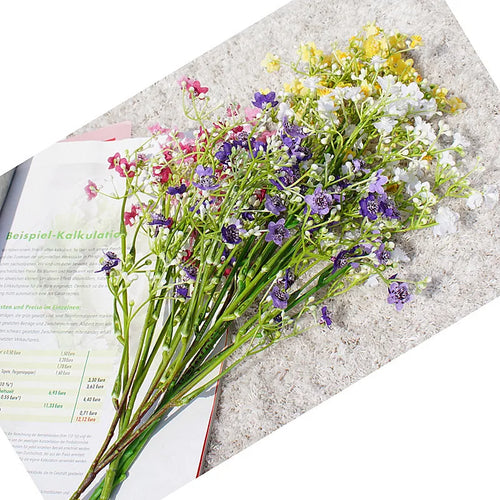 gypsophile fleurs artificielles pour mariage décoration florale 2024 - vue 6 sur 12