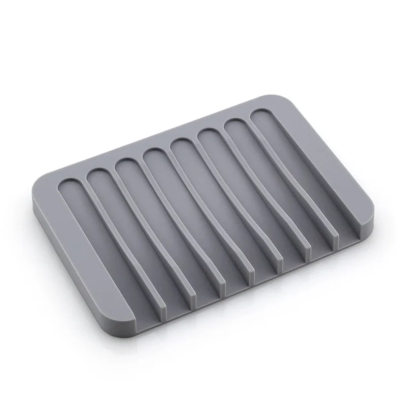 porte-savon en silicone bac auto-drainant pour salle de bain - vue 12 sur 12