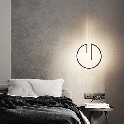 lampe led suspendue design nordique minimaliste décorative idéale