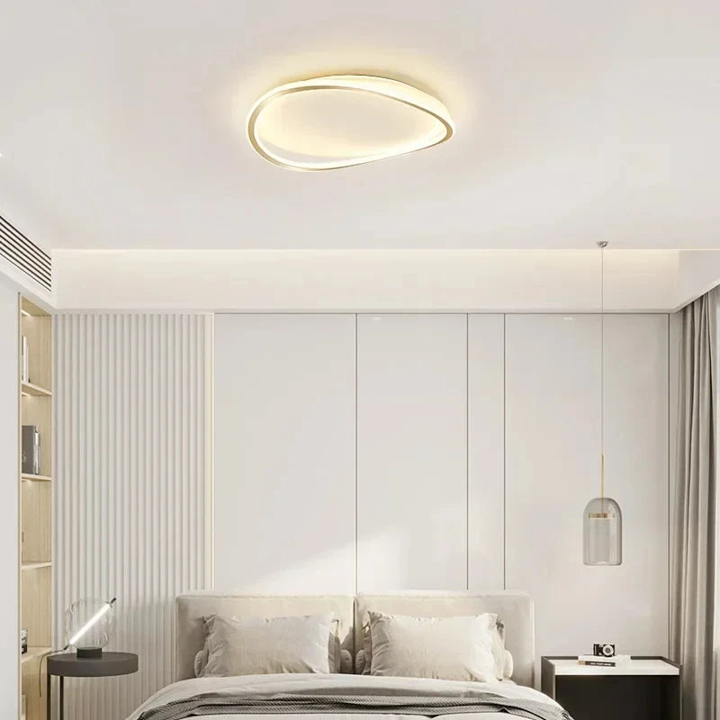 plafonnier triangle nordique moderne éclairage décoratif pour intérieur - vue 5 sur 12