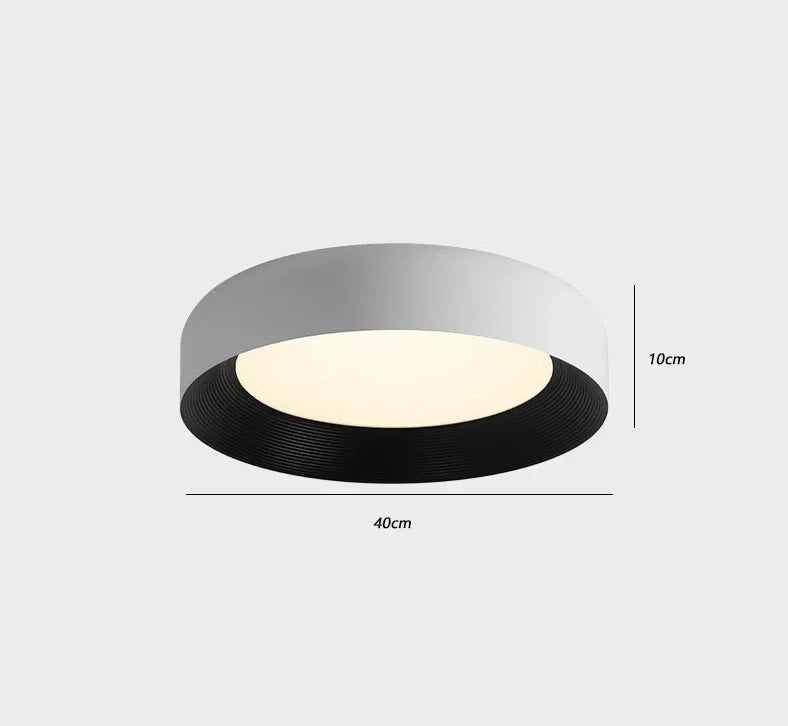 plafonnier led minimaliste italien design moderne pour décoration intérieure