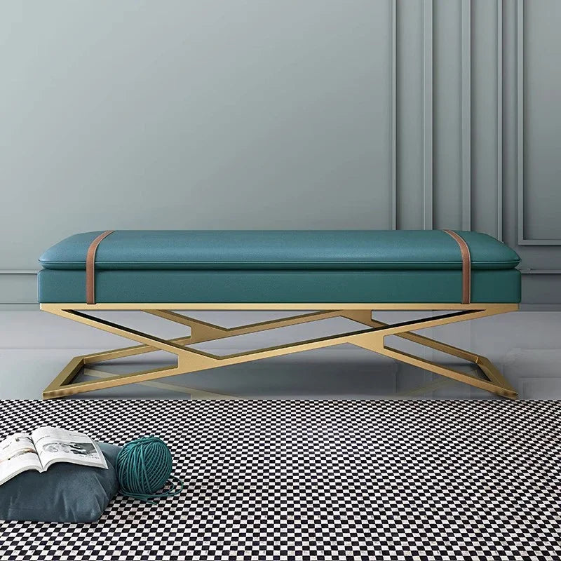 banc nordique design pour décoration et rangement élégant - vue 4 sur 10