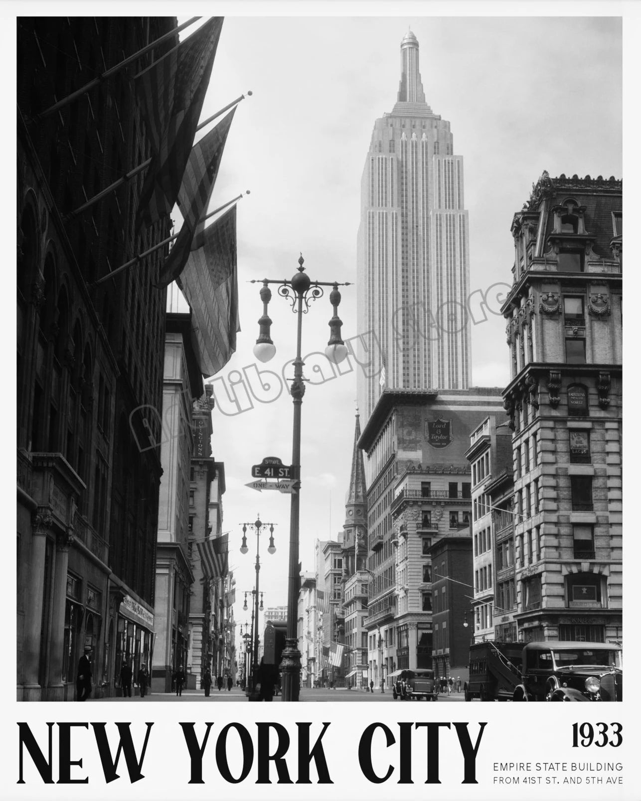 photographie vintage noir et blanc architecture urbaine new york paris - vue 7 sur 19