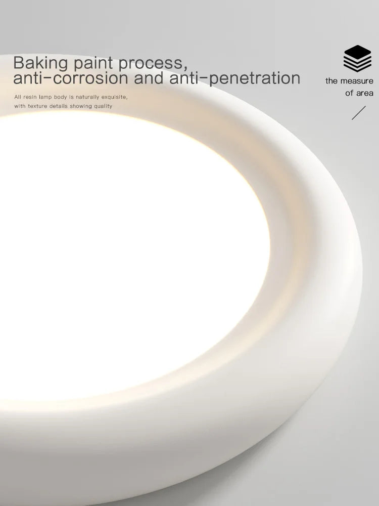 Plafonnier design à LED minimaliste moderne principale - vue 7 sur 8