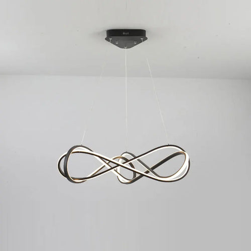 suspension design moderne avec télécommande et courbes élégantes - vue 6 sur 12