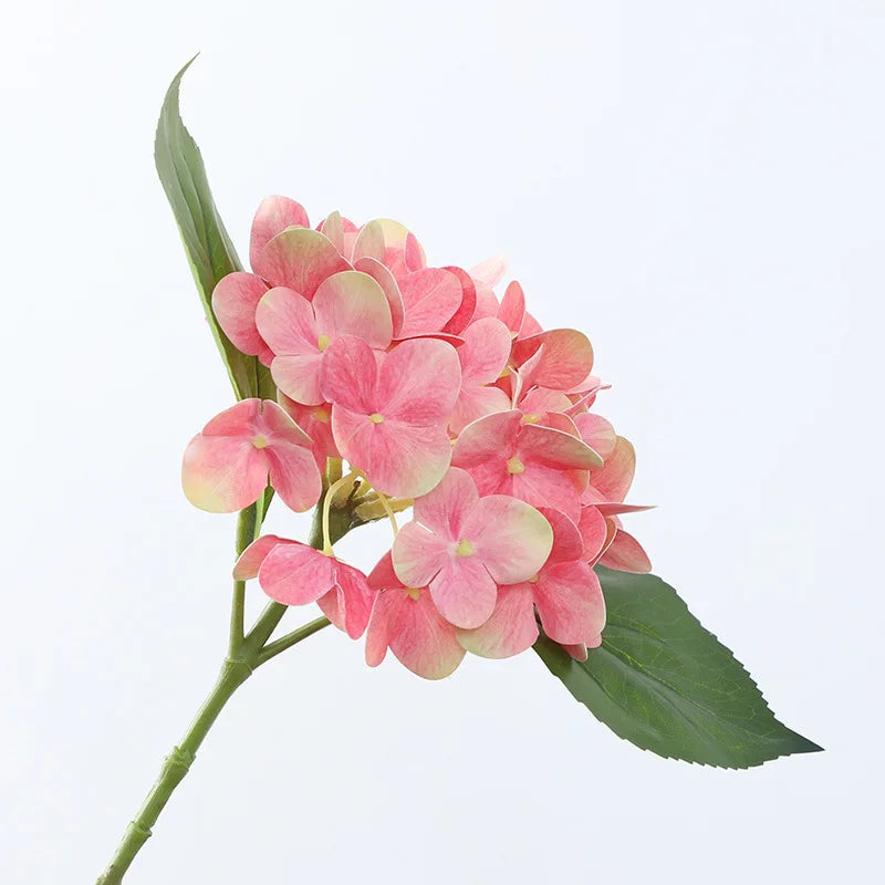branche d'hortensia artificielle bouquet de fleurs décoratif - vue 14 sur 14