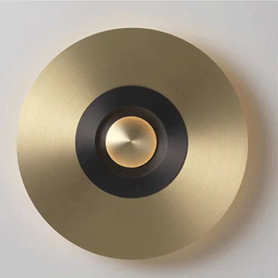 applique murale en cuivre sculpté avec lumières led décoratives - vue 8 sur 12