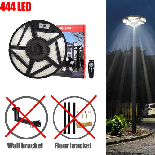 lampe solaire ronde pour jardin et éclairage extérieur - vue 13 sur 17