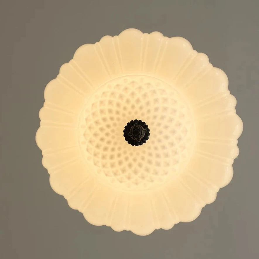 Suspension industrielle en métal verre rétro américain - vue 7 sur 7