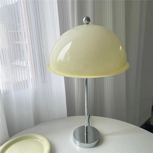 lampadaire led rétro en acrylique avec abat-jour coloré nordique - vue 23 sur 22