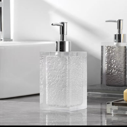 distributeur de désinfectant mains résine rechargeable portable savon lotion - vue 13 sur 16