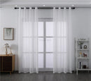Voilage rayé style européen léger pour salon chambre