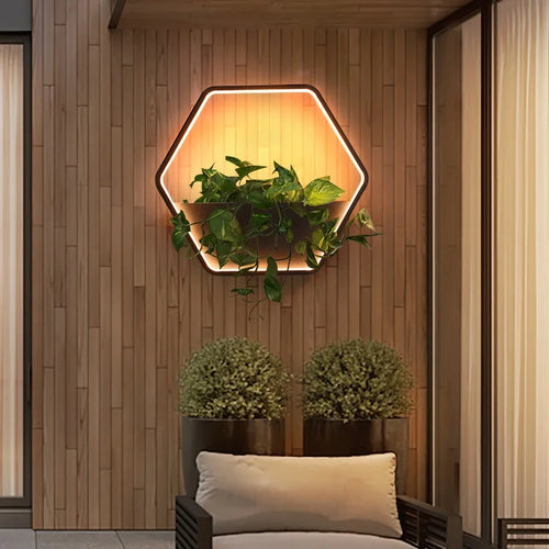 applique murale solaire imperméable pour cour jardin villa