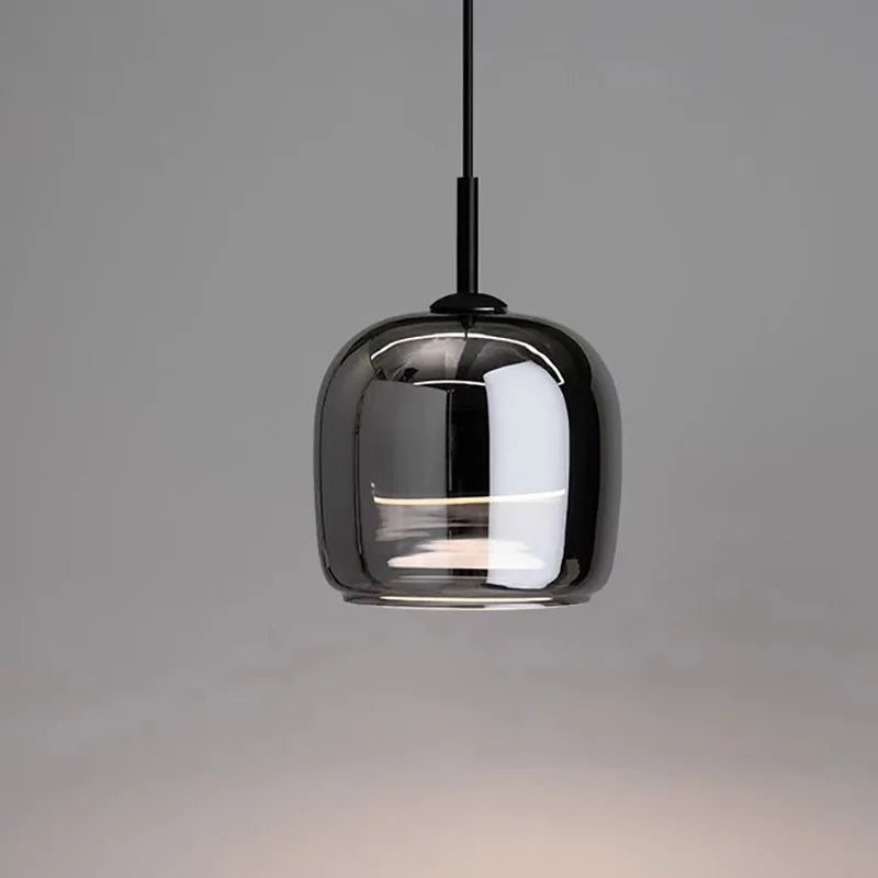 lustre led en verre nordique luxe minimaliste moderne décoratif