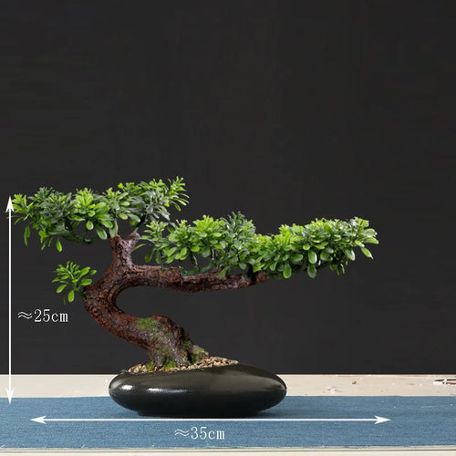 faux arbre bonsaï pour décoration intérieure et aménagement paysager - vue 13 sur 36