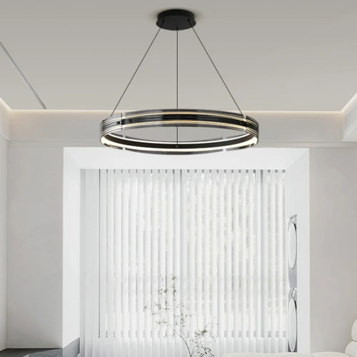 lustre créatif en verre pour un éclairage personnalisé moderne - vue 5 sur 8
