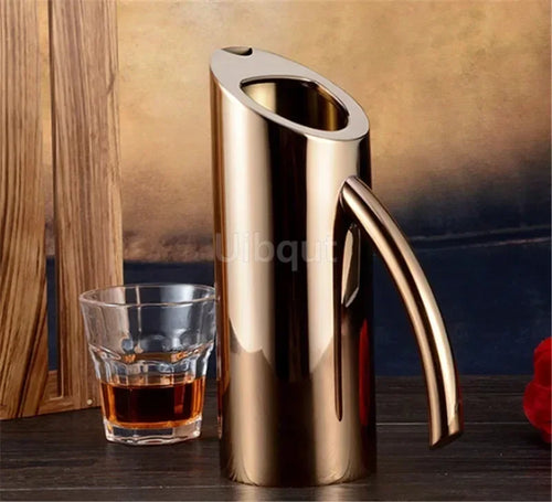 Carafe isotherme acier inoxydable élégante boissons froides chaudes