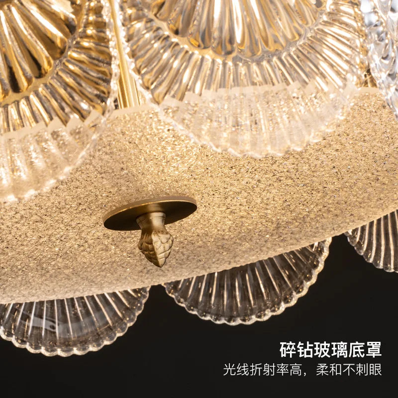 lustre en cristal élégant pour décoration intérieure raffinée - vue 6 sur 10