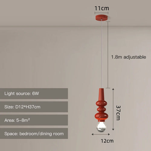 suspension nordique led moderne pour décoration intérieure élégante