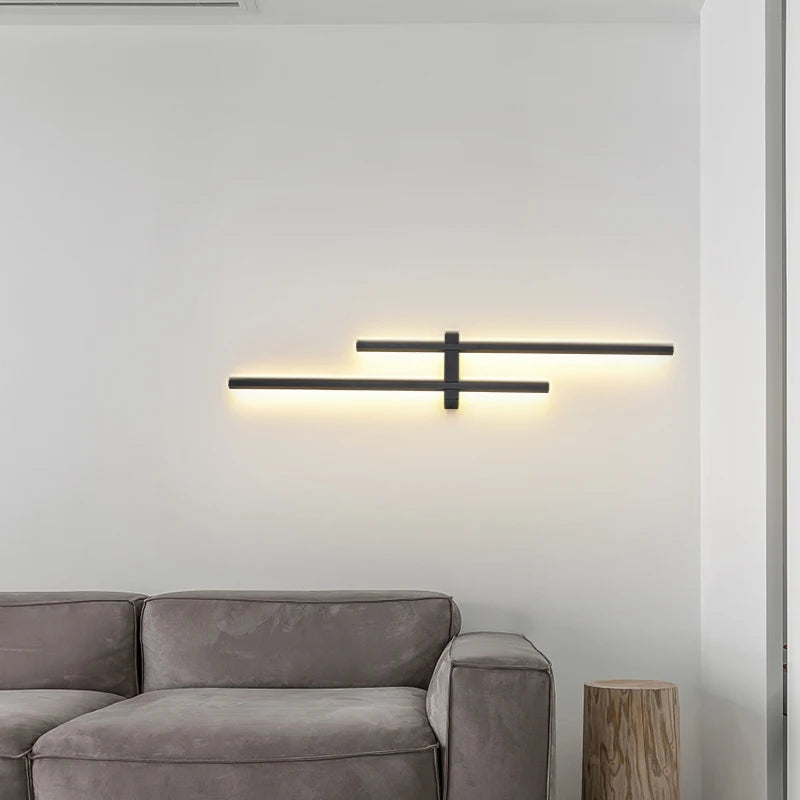applique murale led minimaliste art déco pour intérieur - vue 5 sur 16