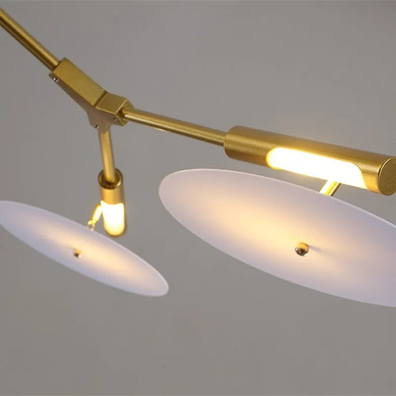 lustre moléculaire sandyha luminaire suspendu soffitto