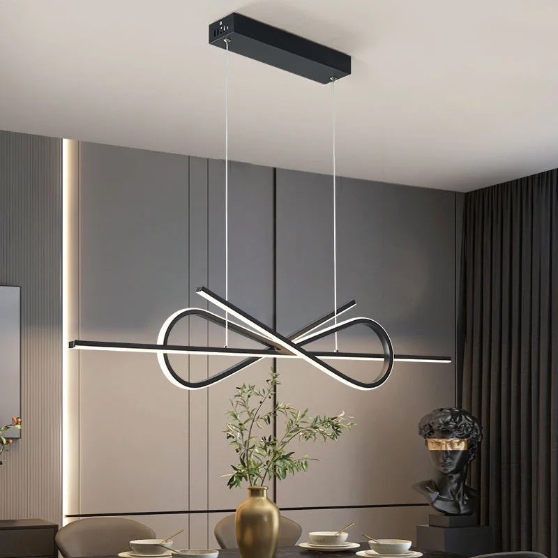 lustre moderne design créatif pour un éclairage élégant - vue 5 sur 7