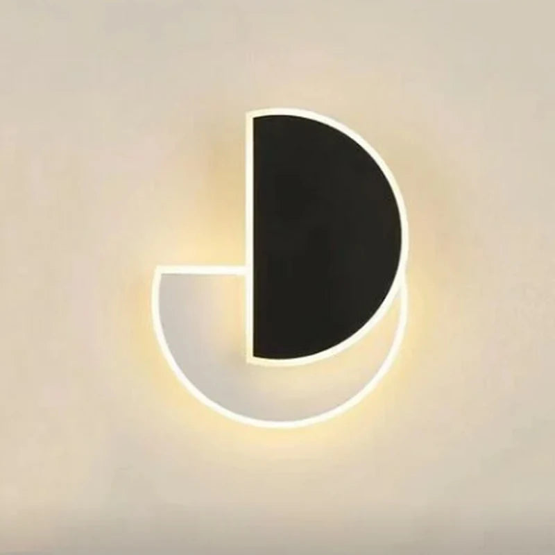 Applique murale led design nordique moderne décorative intérieure - vue 10 sur 13