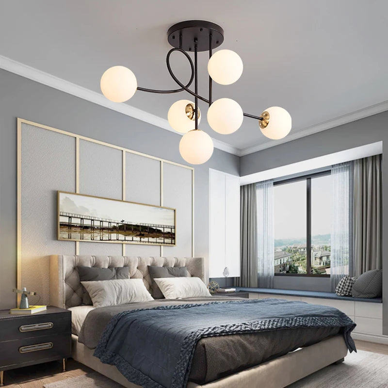 suspension luxe led pour décoration intérieure élégante