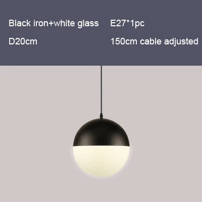 suspension nordique en verre à carreaux pour décoration moderne - vue 10 sur 12